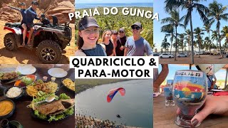 Passeio de quadriciclo e para motor na PRAIA DO GUNGA☀️ Valores amp dicas [upl. by Niko907]