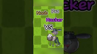 PVZ Fusion  Noob vs Pro vs Hacker  Iron Balloon Zombie pvz memes shorts [upl. by Efron673]