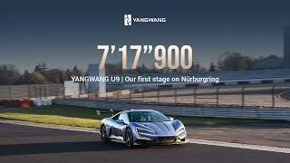 Our first stage on Nürburgring  YANGWANG U9 [upl. by Elnukeda]