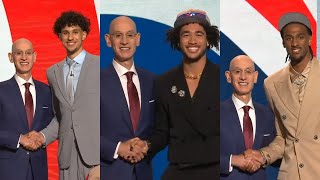 FULL Round 1 and First 30 Picks of the NBA Draft 2024 [upl. by Greggs]