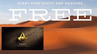 how to get in Assassins Creed Origins free monturen and weapons with cheat engine [upl. by Leagiba]