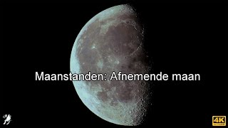 Maanstanden Afnemende maan [upl. by Portwin]