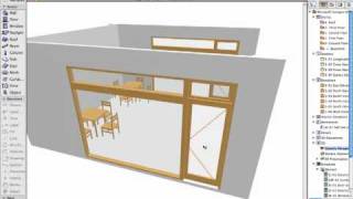 ArchiCAD 13 Productivity Improvements  Improved Object Handling [upl. by Schick815]