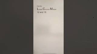 How to find the LCM Lowest Common Multiple [upl. by Marceau273]