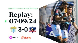 TNT Sports Replay  Magallanes 3  0 Colo Colo  Copa Chile CocaCola Sin Azúcar 2024 [upl. by Searle]