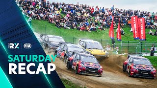 Saturday Highlights  World RX of Benelux 2024 [upl. by Tadeas681]