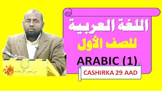 Carabi  Arabic Galas 1 Cashirka 29 aad Caamir Axmed Mayow [upl. by Damarra78]