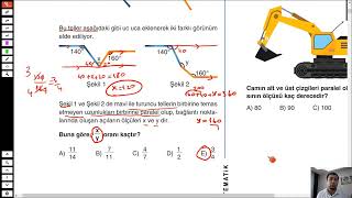 3ACİL YAYINLARI GEOMETRİNİN İLACI Doğruda Açılar Test 3 [upl. by Adnuahsor433]