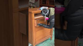 RESTORE FURNITURE WITHOUT SANDING i made 300 furnituremakeover diy furnitureflip [upl. by Lavinia]