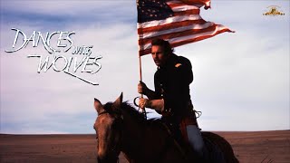 Dances with Wolves《與狼共舞》 Theme music Movieclips Track  John Dunbar Music Video ® [upl. by Orten]