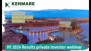 Kenmare Resources HY24 Investor Webinar August 2024 [upl. by Jodi]