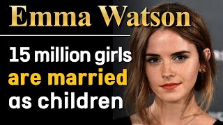 Emma Watson  Feminism  English Study with Subtitles [upl. by Etnovahs]