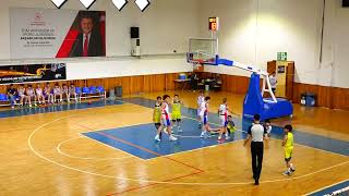 ANADOLU EFES DEV ATAŞEHİR U12 TBF ÇEYREK FİNAL 4PERİYOT [upl. by Anelhtak]