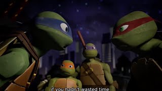 TMNT 2012 Raph Thinking Leo Is The Worst Leader  Leo And Raph’s Argument About Leadership [upl. by Esojnauj]