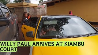 Willy Paul Arrives at Kiambu Law Courts For Diana Bahati Case Hearing [upl. by Zubkoff64]