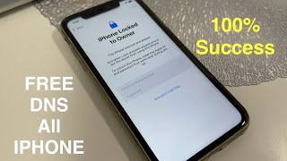 FREE DNS UNLOCK 2024 Remove icloud lock without owner Unlock Apple activation lock forgot password [upl. by Inamik373]