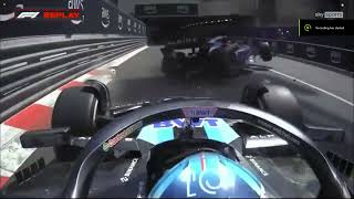 Ocon being OCON  Esteban Ocon crashed into Gasly  Monaco GP 2024 [upl. by Lundeen]