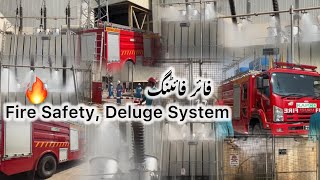 Testing of Deluge Fire Protection System  Fire Hazard Fire Fighting  Safety First Safety For Life [upl. by Dedra]