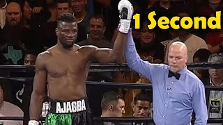 Shortest Fight in Boxing History [upl. by Ahser]