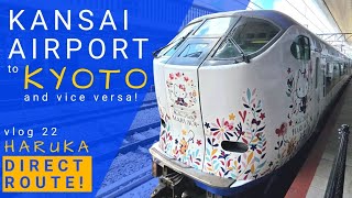 022 • HOW TO get to KYOTO STATION from KANSAI AIRPORT [upl. by Meghan]