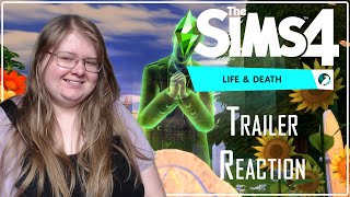 This pack is right up my alley  The Sims 4 Life and Death Trailer Reaction [upl. by Ilsa]