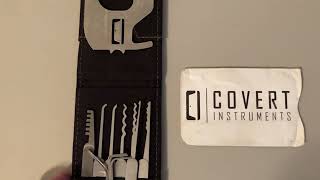 EDC lock pick set from covert instruments [upl. by Serilda431]