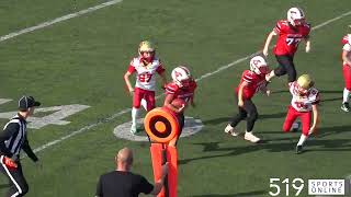 OFFL Football Under 10  Burlington Stampeders vs Cambridge Lions [upl. by Norene]