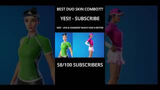 BEST Skin Combo For DUOS fortnite itemsshop duos fortniteclips gaming epicgames itemshop [upl. by Picker]