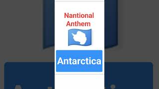 Antarctica Flag and National Anthem viralvideo shorts video [upl. by Aryas]