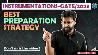 Best way to Prepare GATE Instrumentation Strategy Video INGATE PrepareationStrategy [upl. by Fotina]