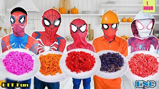 SpiderMans Funny Story KID SPIDER MAN broke his dads phone and needs help  Action Real Life [upl. by Arquit182]