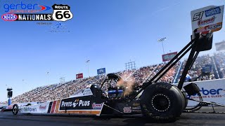 2023 NHRA Route 66 Nationals  Top Fuel Eliminations  Chicago IL [upl. by Loralee]