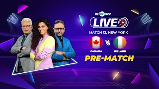 CANvIRE  Cricbuzz Live Ireland win the toss elect to bowl first vs Canada [upl. by Nolyk]