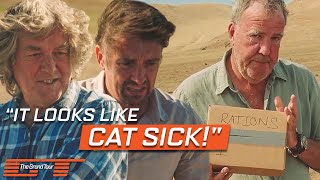 James and Richard Try to Build a Car Whilst Jeremy Eats Their Rations  The Grand Tour [upl. by Pacificia661]