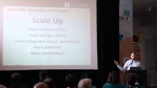 Keynote  Matt Ahrens  OpenZFS Dev Summit 2014 [upl. by Cave]