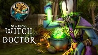 New WoW Class Witch Doctor  Conquest of Azeroth [upl. by Prochora]