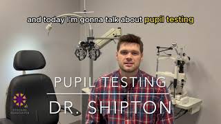 Pupillary Function Testing with Dr Shipton [upl. by Ag551]