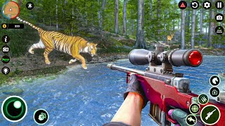 Wild Sniper 3D Hunting Games  Android Gameplay 3 [upl. by Solorac]