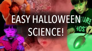 Easy Halloween Science Experiment Montage  Pt 2 [upl. by Curr]