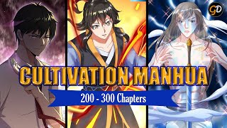 TOP 10 Cultivation Manhua with 200  300 Chapters  Xianxia  Xuanhuan  Shounen  Seinen [upl. by Weikert]