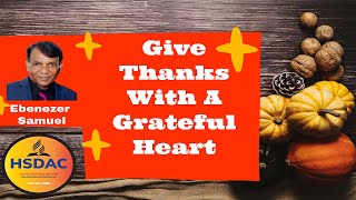 Give Thanks With A Grateful Heart [upl. by Nylakcaj]