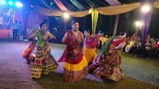 Dandiya dance in noida gautam buddh nagar navratrispecial dandiya [upl. by Omlesna]