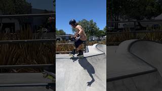 Mini ramp 3 piece rollerskating [upl. by Ardnuas]