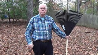 How To Rake Bag Leaves  the EASY WAY [upl. by Ilecara]