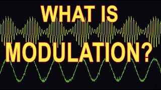 modulation explained with demonstrations of FM and AM [upl. by Naillimxam426]