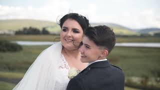 Sarah and Niamh  Lochside House Hotel Ayrshire  Wedding Highlights Film [upl. by Vidda]