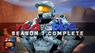 Season 1  Red vs Blue Complete [upl. by Ahsenwahs]