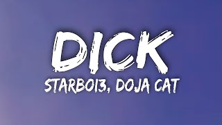 Starboi3 Doja Cat DICK Lyrics  i am going in tonight [upl. by Gitt]