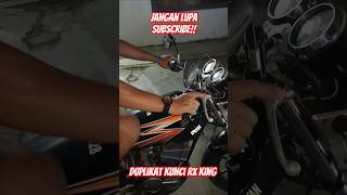 Duplikat kunci motor Yamaha RX king shorts duplicate motor key yamaha rxking [upl. by Vachill]