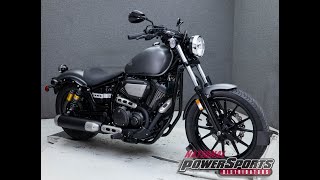 2014 YAMAHA XVS950 STAR BOLT R SPEC 950  National Powersports Distributors [upl. by Suiramed834]